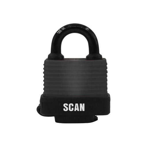 Scan Weatherproof Laminated Steel Padlock 50mm Scan - RockBottom Nothampton