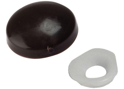 Forgefix Domed Cover Cap Black No. 6-8 Bag 25 ForgeFix - RockBottom Northampton