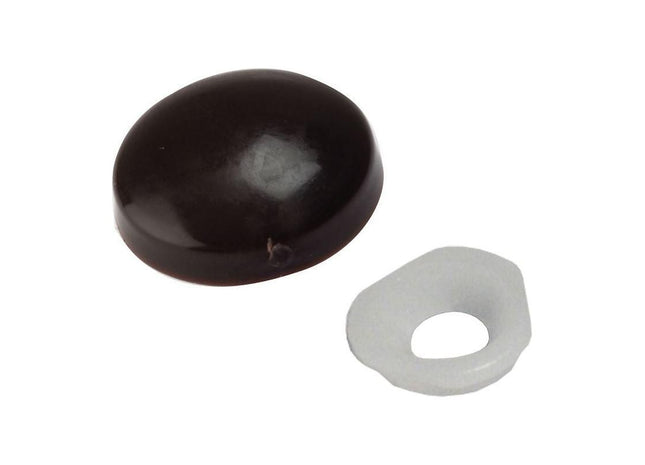 Forgefix Domed Cover Cap Black No. 6-8 Bag 25 ForgeFix - RockBottom Northampton