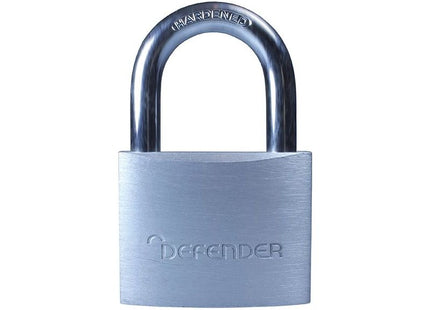 Defender Aluminium Padlock 50mm DEFENDER - RockBottom Northampton