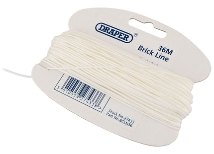 Draper Brick Line, 36m, White 27433 Draper - Town Tools 