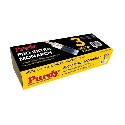 Purdy® Pro-Extra® Monarch™ Brush Set, 3 Piece Purdy® - RockBottom Nothampton