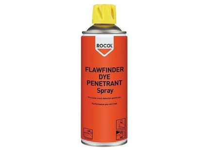 Rocol FLAWFINDER DYE PENETRANT 400ml ROCOL - RockBottom Nothampton