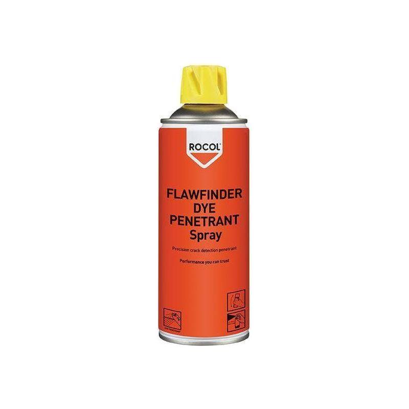 Rocol FLAWFINDER DYE PENETRANT 400ml ROCOL - RockBottom Nothampton