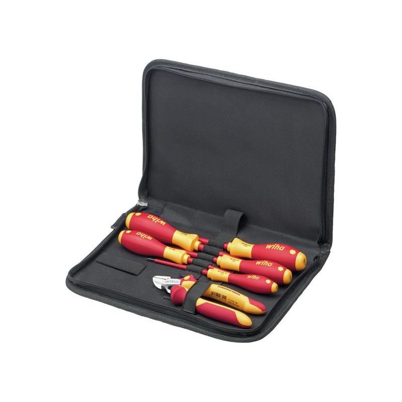 Wiha electrician Tool Set, 6 Piece Wiha - RockBottom Northampton