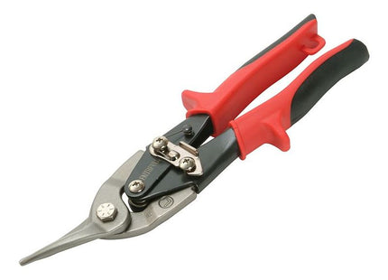 Faithfull Red Compound Aviation Snips Left Cut 250mm (10in) Faithfull - RockBottom Northampton