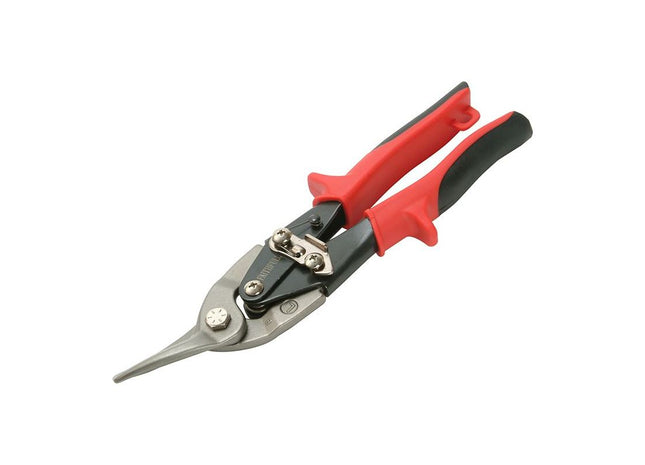 Faithfull Red Compound Aviation Snips Left Cut 250mm (10in) Faithfull - RockBottom Northampton
