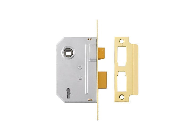 Yale Locks PM246 Internal 2 Lever Mortice Sashlock Polished Brass 67mm 2.5in Yale Locks - RockBottom Northampton