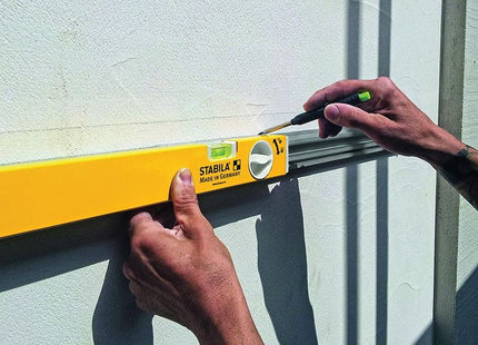 Stabila 80T Telescopic Spirit Level 2 Vials 80-127cm Stabila - RockBottom Nothampton