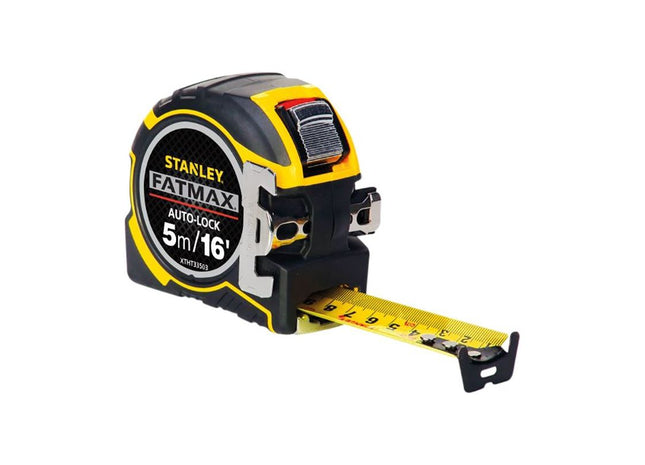 Stanley® Hand Tools FatMax® Autolock Pocket Tape 5m/16ft (Width 32mm) STANLEY® Hand Tools - RockBottom Nothampton