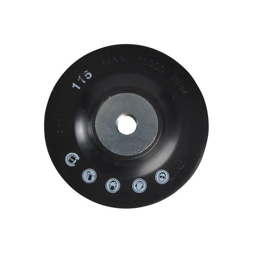 Flexovit Backing Pad For Fibre & Semi Flexible Discs 115 x 22mm Flexovit - RockBottom Northampton