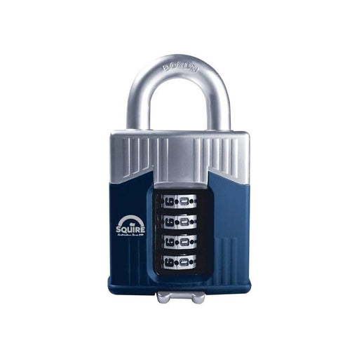 Squire Warrior High-Security Open Shackle Combination Padlock 55mm Boxed Squire - RockBottom Nothampton
