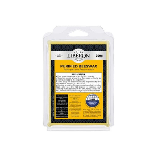 Liberon Purified Beeswax 200g Liberon - RockBottom Northampton