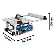 Bosch GTS 10 J Professional Table Saw 1800W 110V Bosch - RockBottom Northampton