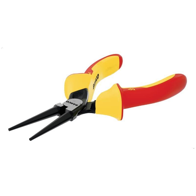 Bahco 2521S ERGO™ Insulated Round Nose Pliers 140mm (5.1/2in) Bahco - RockBottom Northampton