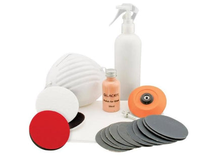 Flexipads World Class GLACIER Advanced Glass Polishing Kit Flexipads World Class - RockBottom Northampton