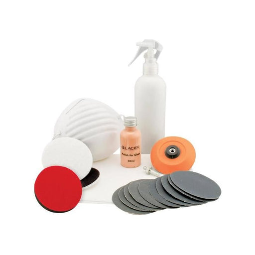 Flexipads World Class GLACIER Advanced Glass Polishing Kit Flexipads World Class - RockBottom Northampton