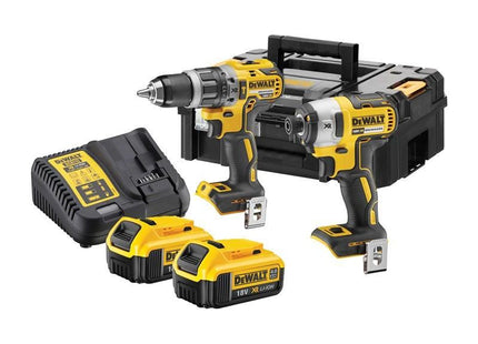 Dewalt Power Tools DCK266M2T TSTAK™ Twin Kit 2 x 4.0Ah Li-ion DeWALT Power Tools - RockBottom Northampton