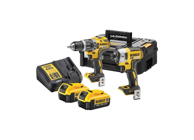 Dewalt Power Tools DCK266M2T TSTAK™ Twin Kit 2 x 4.0Ah Li-ion DeWALT Power Tools - RockBottom Northampton