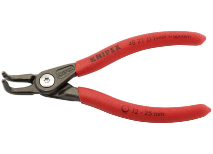 Draper Knipex 48 21 J11 90&deg; Internal Straight Tip Circlip Pliers, 12 - 25mm Draper - Town Tools 
