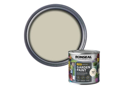 Ronseal Garden Paint White Ash 250ml Ronseal - RockBottom Nothampton