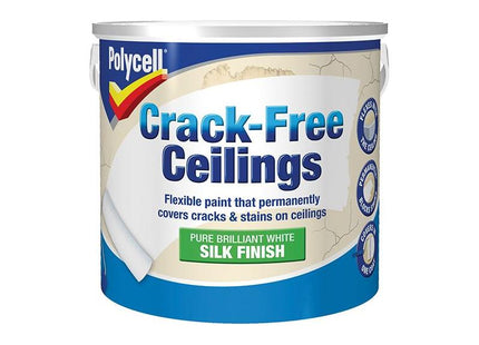 Polycell Crack-Free Ceilings Smooth Silk 2.5 litre Polycell - RockBottom Nothampton
