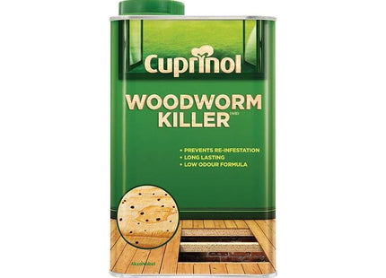 Cuprinol Low Odour Woodworm Killer 1 litre Cuprinol - RockBottom Northampton