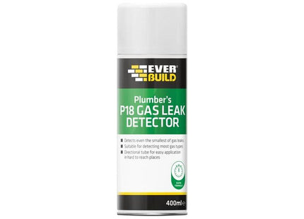Everbuild Sika P18 Plumber's Gas Leak Detector 400ml Everbuild Sika - RockBottom Northamptin
