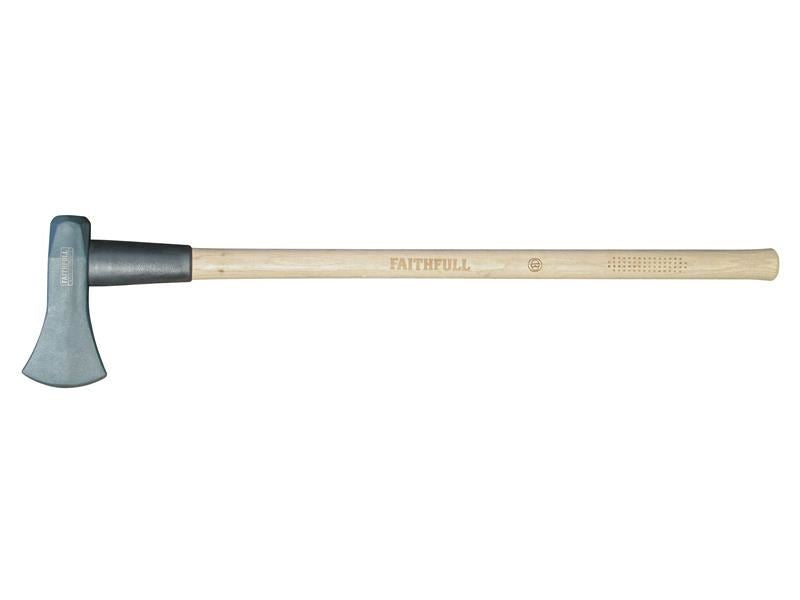 Faithfull Log Splitting Maul FSC Hickory Shaft 2.7kg (6lb) Faithfull - RockBottom Northampton