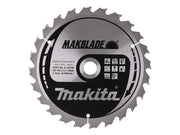 Makita B-32708 MAKBLADE Mitre Saw Blade 190 x 20mm x 24T Makita - RockBottom Northampton 