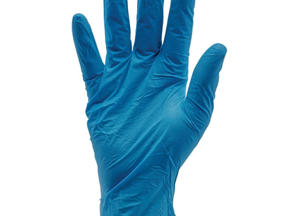 Draper Nitrile Gloves, Large, Blue (Pack of 100) 30928 Draper - Town Tools 