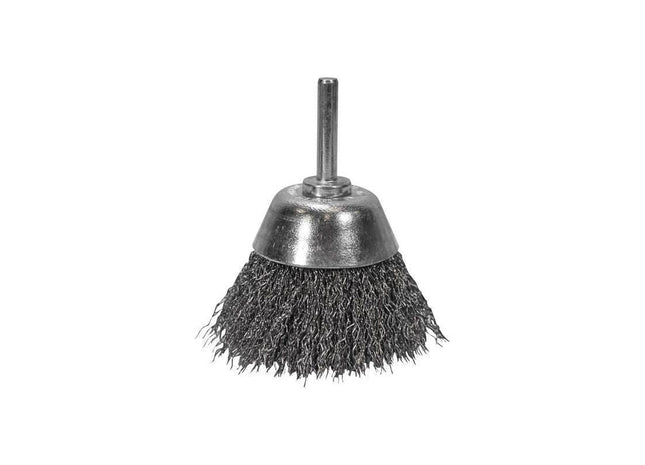 Faithfull Wire Brush Shaft Mounted 70mm x 25mm, 0.30mm Wire Faithfull - RockBottom Northampton