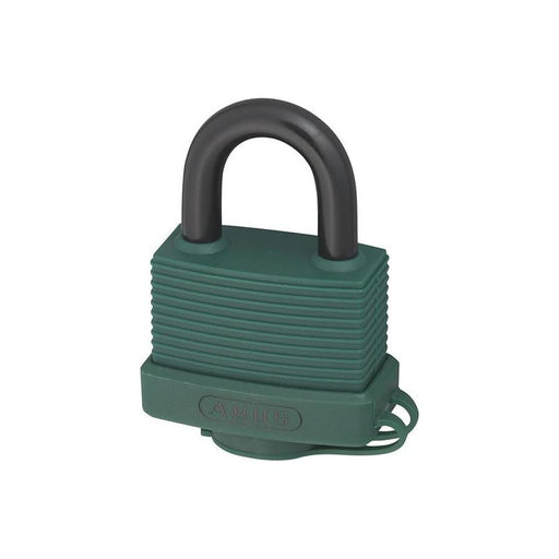 Abus Mechanical 70AL/45mm Aluminium Padlock Green ABUS Mechanical - RockBottom Northampton 