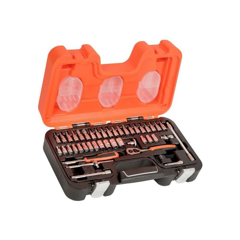 Bahco S460 1/4in Drive Socket Set, 46 Piece Bahco - RockBottom Northampton