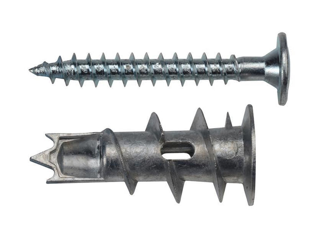 ForgeFix Zinc Plasterboard Fixing 4.5 x 35mm ForgePack 6 ForgeFix - RockBottom Northampton