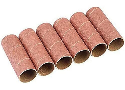 Draper Aluminium Oxide Sanding Sleeves for 10773, 38mm (Pack of 6) 25189 Draper - Town Tools 