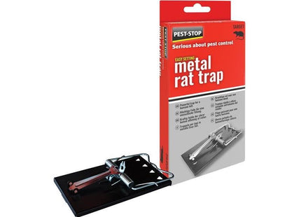 Pest-Stop (Pelsis Group) Easy Setting Metal Rat Trap Pest-Stop (Pelsis Group) - RockBottom Nothampton