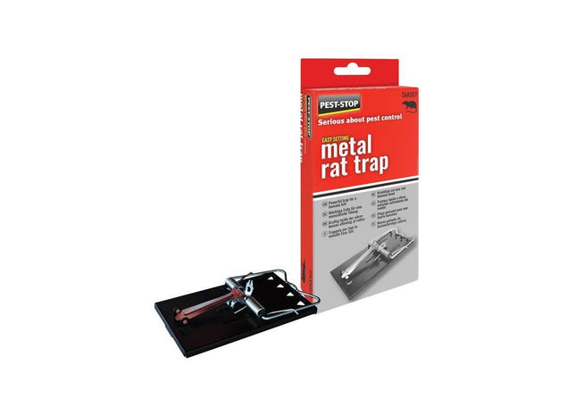 Pest-Stop (Pelsis Group) Easy Setting Metal Rat Trap Pest-Stop (Pelsis Group) - RockBottom Nothampton