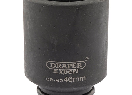 Draper Expert HI-TORQ 6 Point Deep Impact Socket, 3/4" Sq. Dr., 46mm Draper - Town Tools 