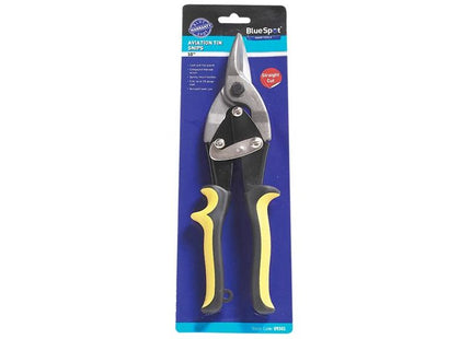 Bluespot Tools Aviation Tin Snips Straight Cut 250mm (10in) BlueSpot Tools - RockBottom Northampton