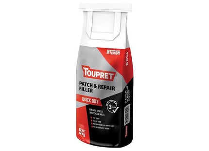 Toupret Quick Dry Patch & Repair 5kg Toupret - RockBottom Northampton
