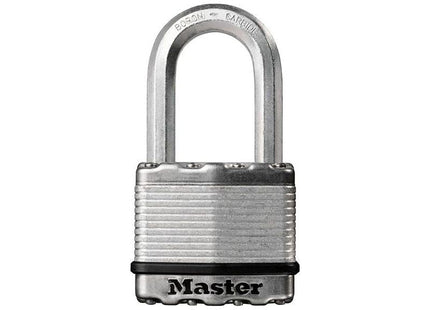 Master Lock Excell™ Laminated Steel 64mm Padlock 5-Pin - 38mm Shackle Master Lock - RockBottom Northampton