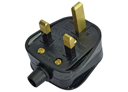Faithfull Power Plus Black Plug 13A Faithfull Power Plus - RockBottom Northampton