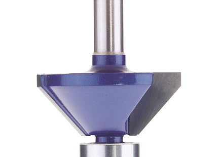 Draper TCT Router Bit, 1/4" Chamfering, 30mm x 45&deg; 75340 Draper - Town Tools 