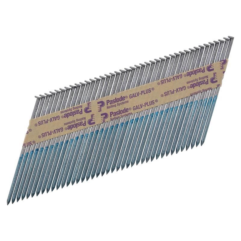 Paslode 3.1 x 90mm IM350 Smooth Nails Galv-Plus® Finish Box of 2200 + 2 Fuel Cells Paslode - RockBottom Nothampton