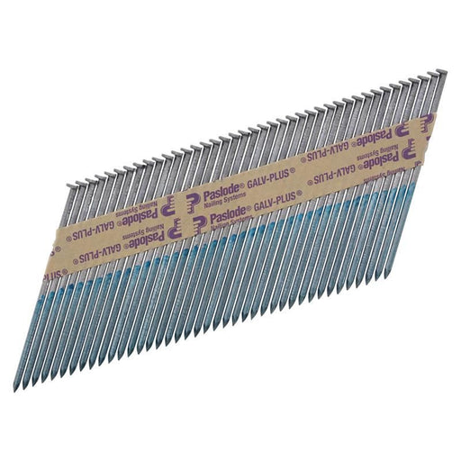 Paslode 3.1 x 90mm IM350 Smooth Nails Galv-Plus® Finish Box of 2200 + 2 Fuel Cells Paslode - RockBottom Nothampton