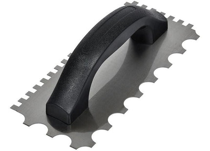 Vitrex Wall & Floor Adhesive Trowel 6/20mm Square/Round Notches Vitrex - RockBottom Northampton