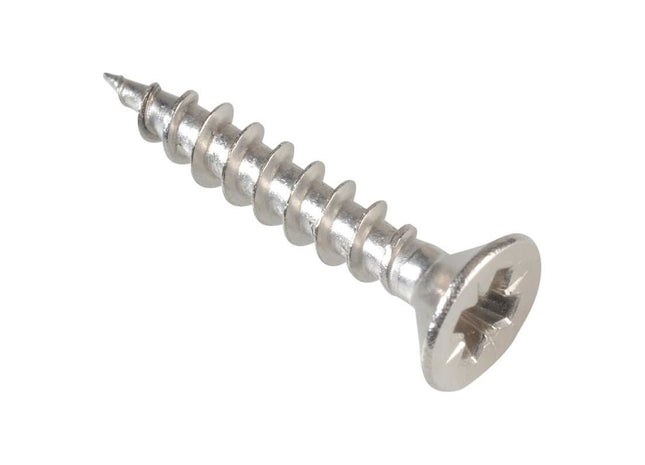 Forgefix Multi-Purpose Pozi Compatible Screw CSK ST S/Steel 3.5 x 20mm Box 200 ForgeFix - RockBottom Northampton