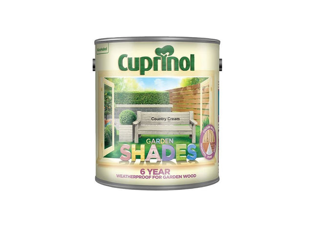 Cuprinol Garden Shades Country Cream 2.5 litre Cuprinol - RockBottom Northampton