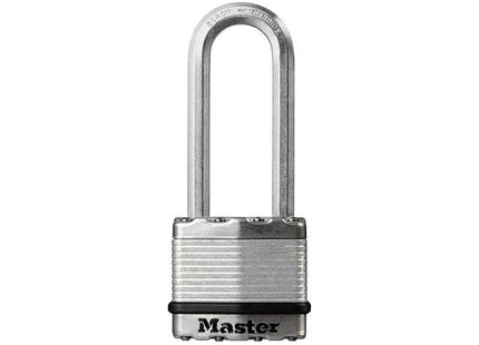 Master Lock Excell™ Laminated Steel 45mm Padlock - 64mm Shackle Master Lock - RockBottom Northampton